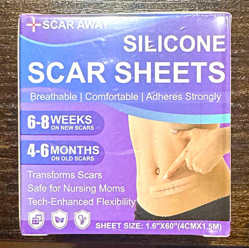 Scaraway silicone scar - scar, sheets