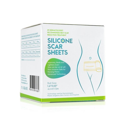 Silicone scar sheets tape roll - silicone,