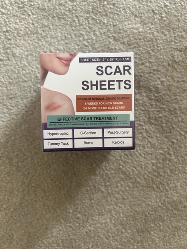 New sealed silicone scar - new,