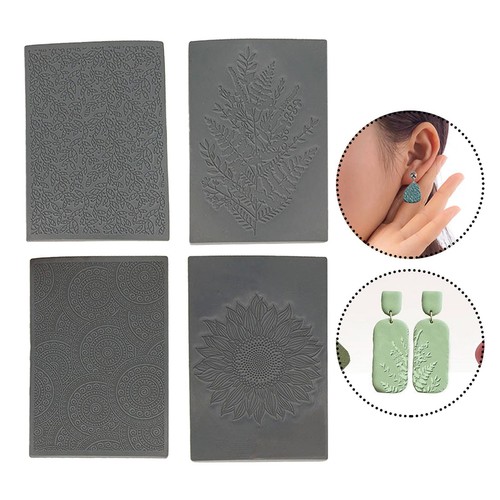 4pcs silicone clay texture - 4pcs,