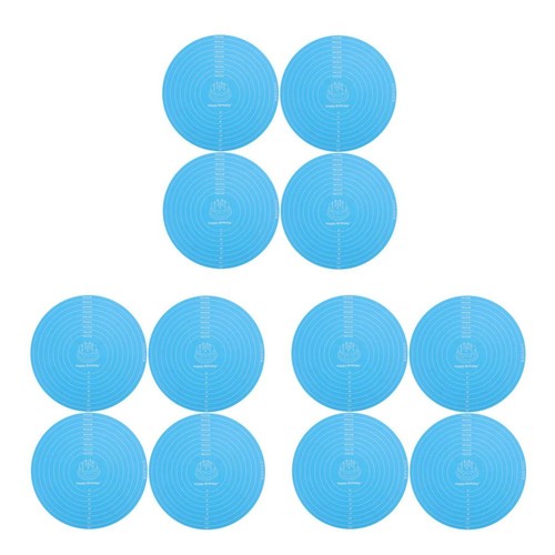 Sky blue silicone baking - blue, mat