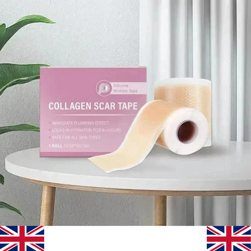 Collagen scar tape - collagen, for