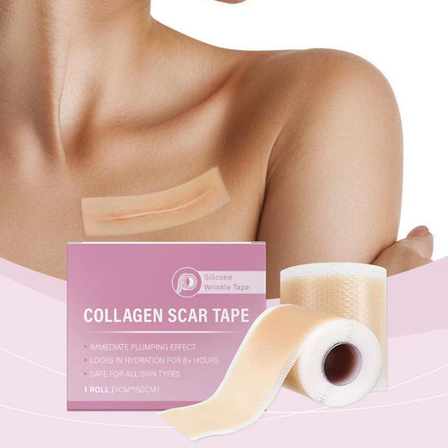 Collagen scar tape for - for, face