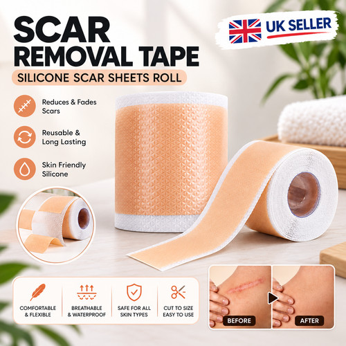 Silicone scar removal - removal, tape