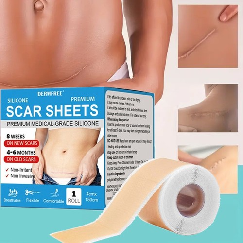 Silicone scar sheets - silicone, face