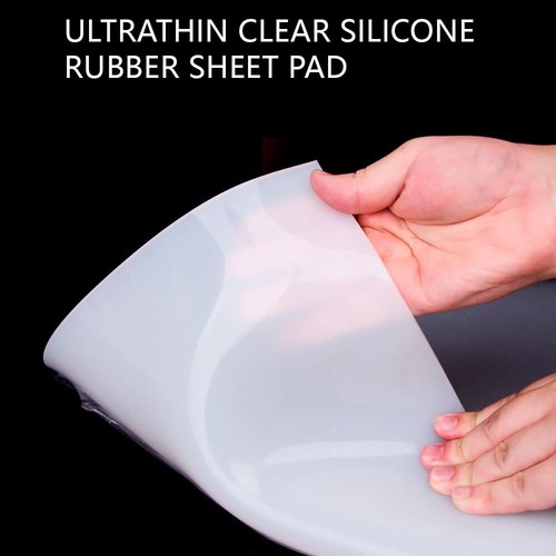 Clear silicone rubber sheet - clear,