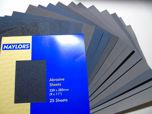 Wet and dry abrasive - and,