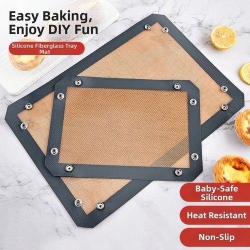 Silicone baking mat with - silicone,