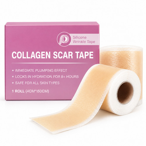 Collagen scar tape - scar, tape,