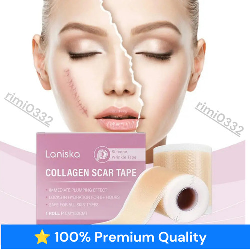 Collagen scar tape for - for, face